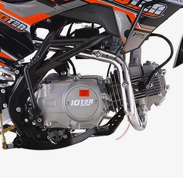 125R Spec: 125cc High-Performance 4-Stroke Engine