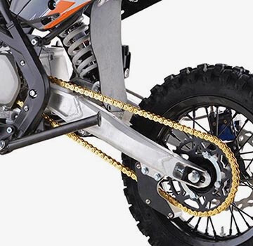 125R Spec: Extended Swing Arm