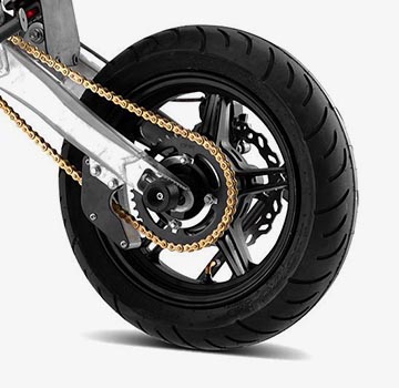 140R Supermoto Spec: Extended Swing Arm