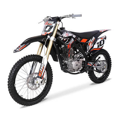 10Ten 250RX Dirt Bike - Full size adult dirt bike 21 Front / 18