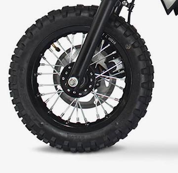 MX-E Spec: Large Aluminium Wheel